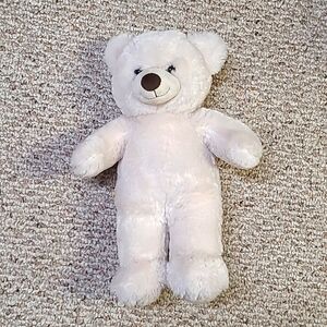 Build A Bear White Bear Stuffed Animal
